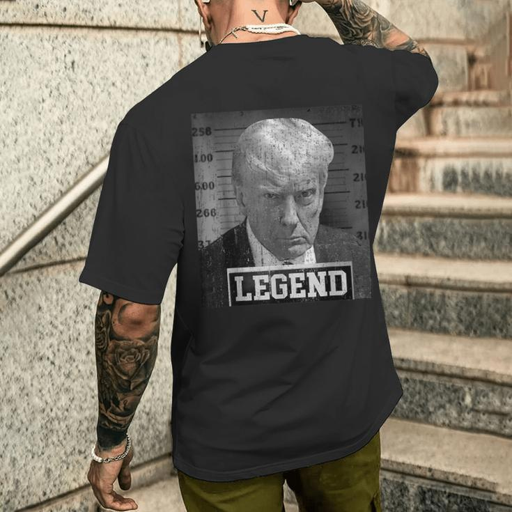 2024 Trump Hot Donald Trump Legend Men's T-shirt Back Print Gifts for Him