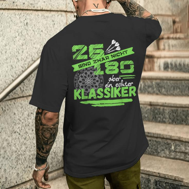 26 Sind Nicht 180 Aber Ein Echter Klassiker Dart T-Shirt mit Rückendruck Geschenke für Ihn