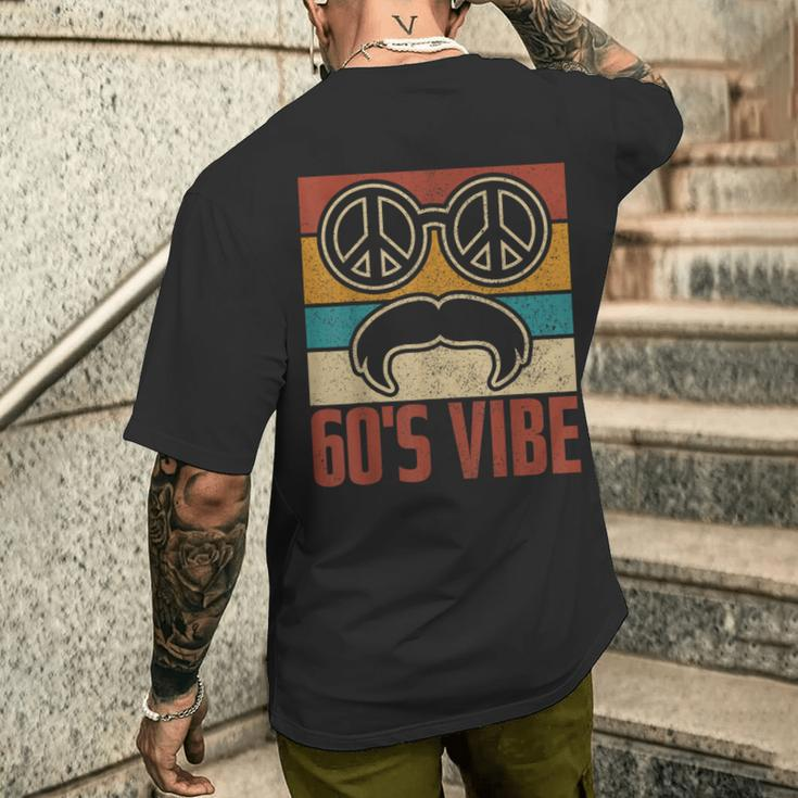 60S Vibe 60S Hippie Costume 60S Outfit 1960S Theme Party 60S Men's T-shirt Back Print Gifts for Him
