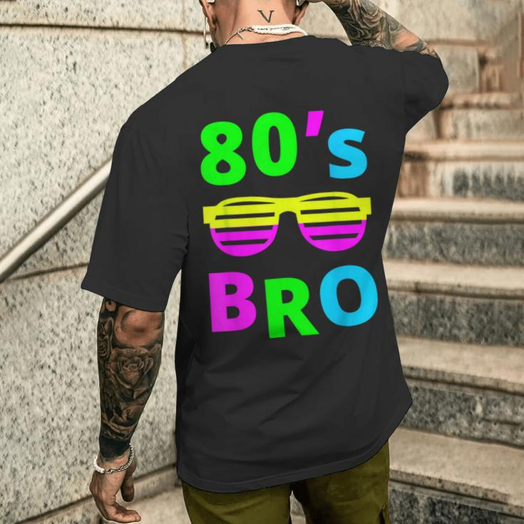 80'S Bro 80S Retro S T-Shirt mit Rückendruck Geschenke für Ihn
