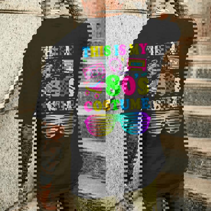 This Is My 80S De Disfrazintage Retro This Is My 80S Camiseta Hombre Estampado Espalda Regalos para él