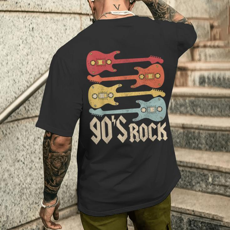 90S Rock Band Guitar Cassette Tape 1990S Vintage 90S Costume Men's T-shirt Back Print Gifts for Him