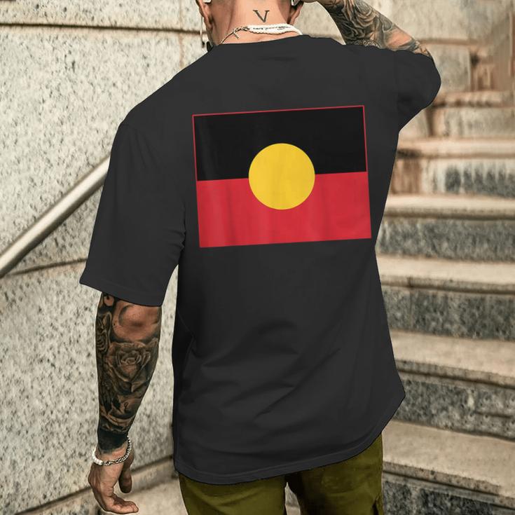 Aboriginals Flagge 6 Classic T-Shirt mit Rückendruck Geschenke für Ihn