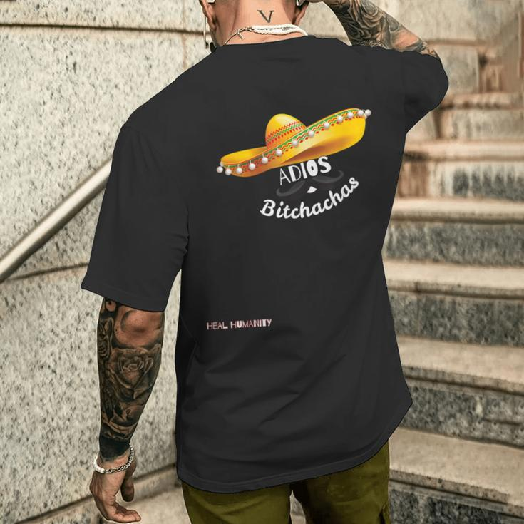 Adios Bitchachas Men's T-shirt Back Print Gifts for Him