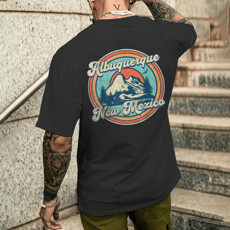 Albuquerque Blue T-Shirt mit Rückendruck Geschenke für Ihn