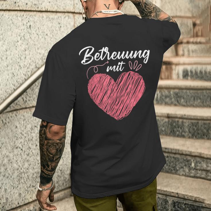 Altenheim Bare Mit Herz German Language T-Shirt mit Rückendruck Geschenke für Ihn