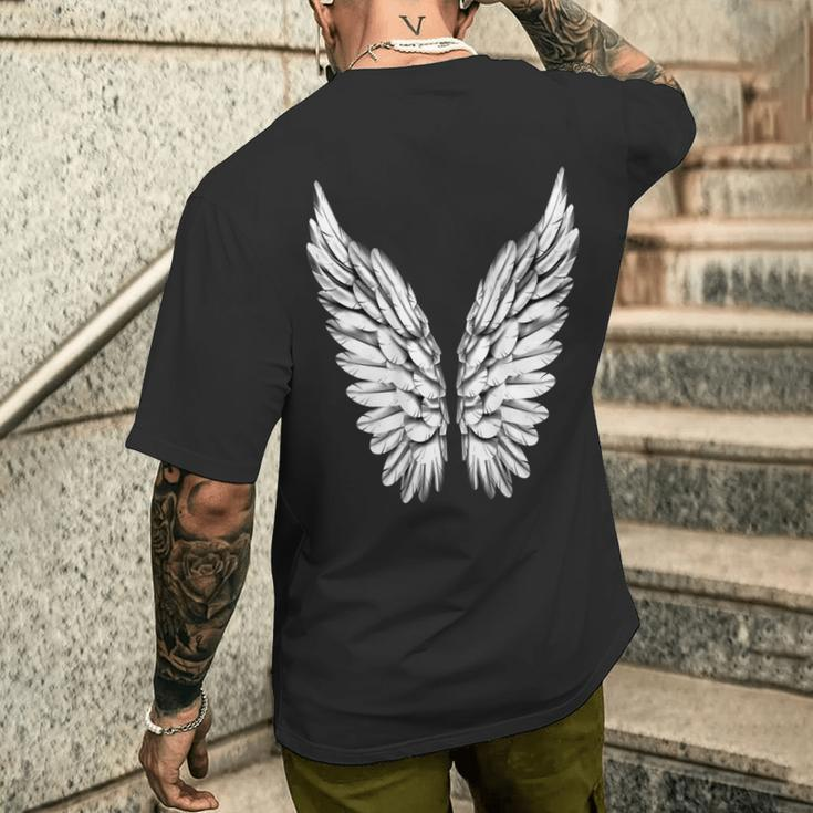 Angel Wings Angel Wings Angel Wings Angelwings Angel T-Shirt mit Rückendruck Geschenke für Ihn