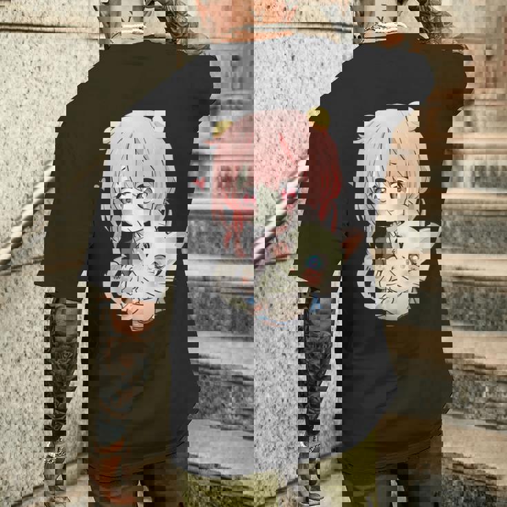 Anime Ropa Camiseta Kawaii De Anime Y Gatos Diseño Otaku (Para