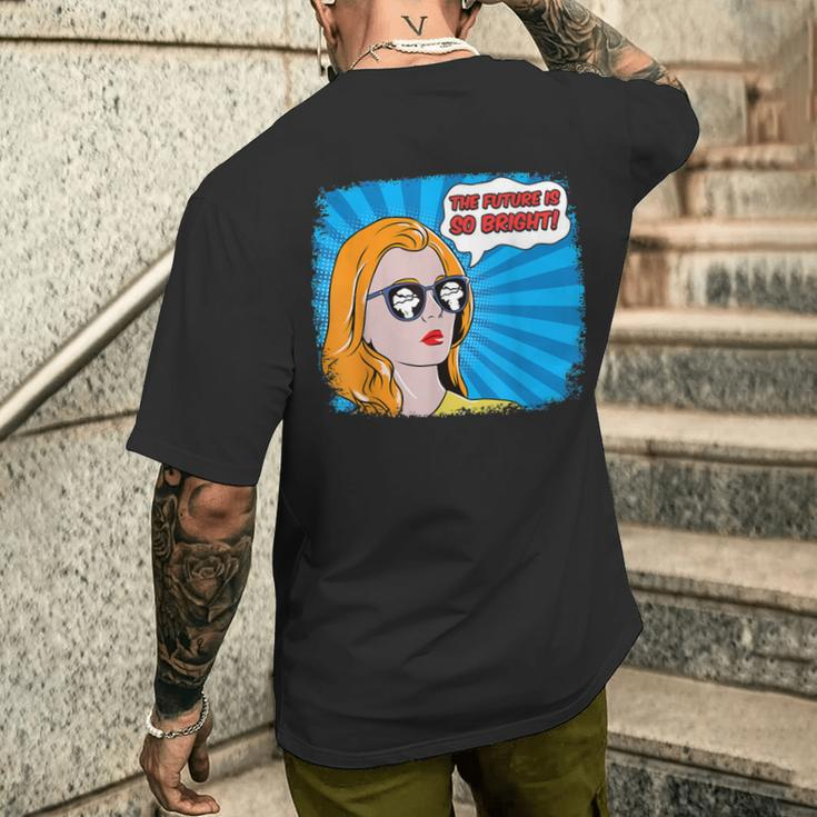 Atom BombBomb T Nuclear Bomb War Men's T-shirt Back Print Funny Gifts