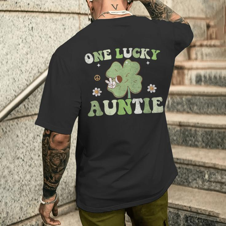Aunt Matching Family Retro Men's T-shirt Back Print Gifts for Him