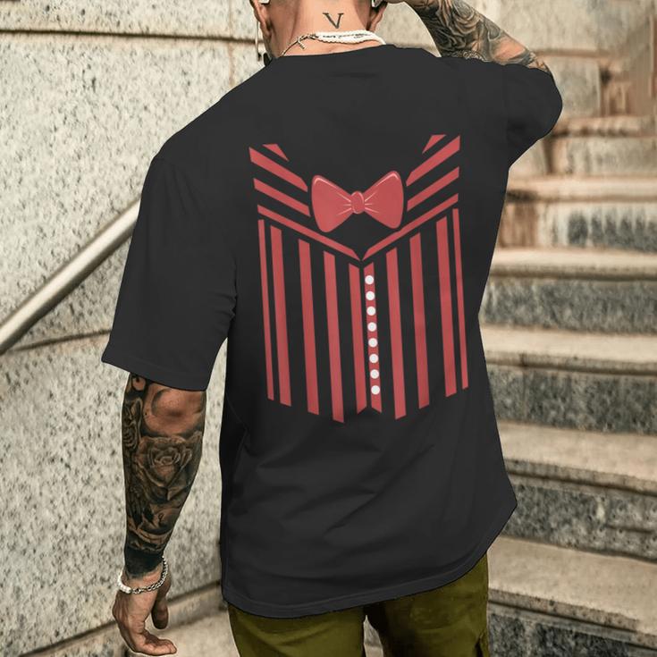 Barber Quartett Uniform Lustiges Sänger Kostüm Geschenk T-Shirt mit Rückendruck Geschenke für Ihn