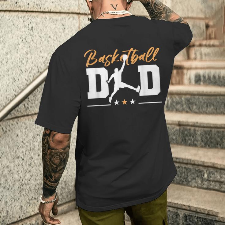 Basketball Dad T-Shirt mit Rückendruck Geschenke für Ihn