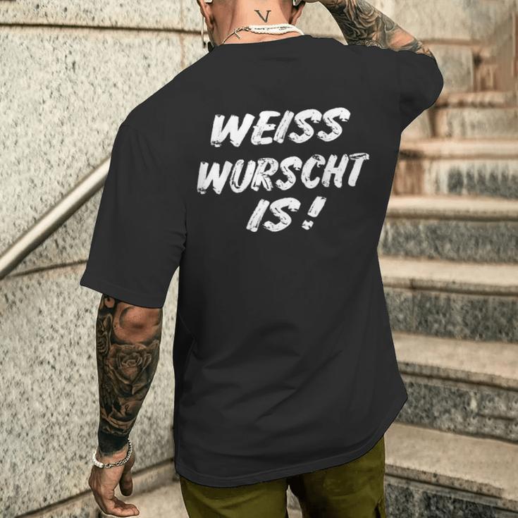 Bavarian Bairisch Bassd Scho Oktoberfest Slogan T-Shirt mit Rückendruck Geschenke für Ihn