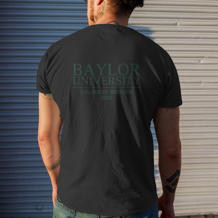 Baylor College Of Medicine Class Of 2022 Mens Back Print T-shirt Gifts for Him