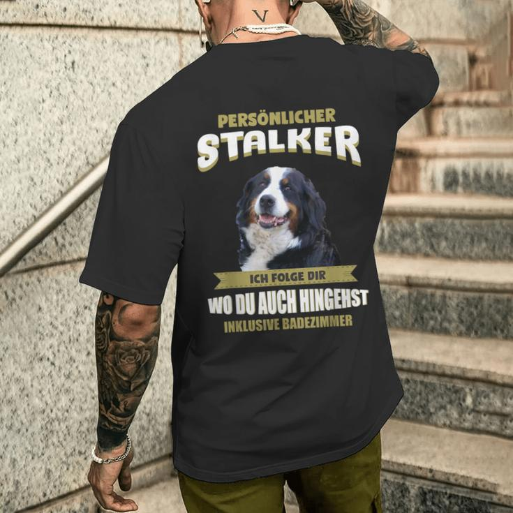 Berner Sennenhund Hund Berner Sennenhund T-Shirt mit Rückendruck Geschenke für Ihn