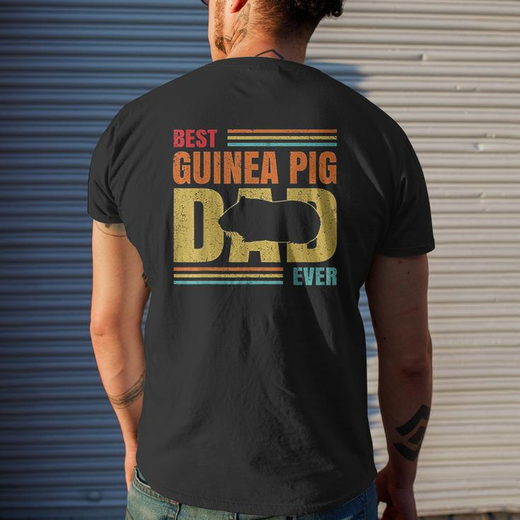 Best Guinea Pig Dad Ever Mens Back Print T-shirt Gifts for Him