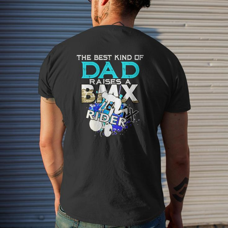 The Best Kind Of Bmx Dad Shirt Mens Back Print T-shirt Gifts for Him
