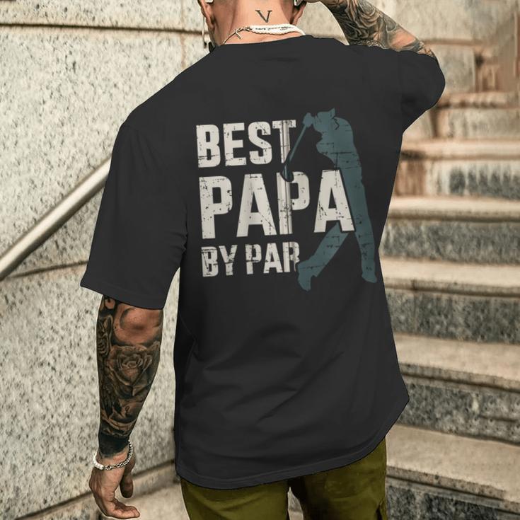 Best Papaon Par For Golfer Dad And Father Day Kapuzenjacke T-Shirt mit Rückendruck Geschenke für Ihn