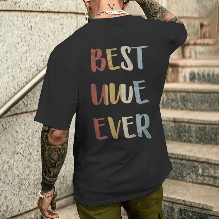 Best Uwe Ever Retro Vintage First Name T-Shirt mit Rückendruck Geschenke für Ihn