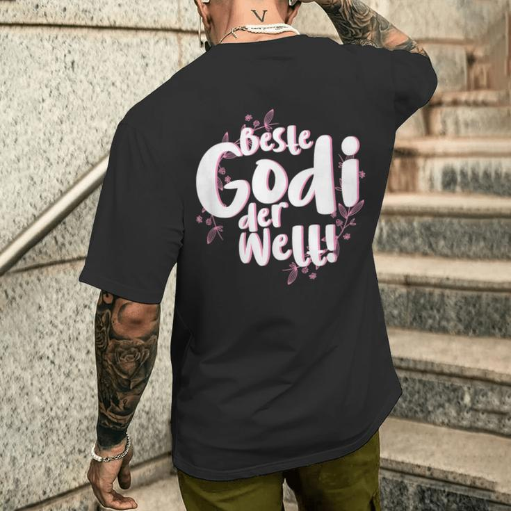 Beste Godi Der Welt T-Shirt mit Rückendruck Geschenke für Ihn