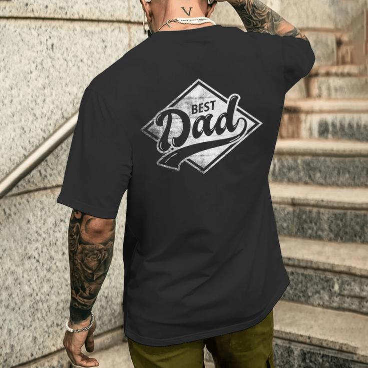 Bester Papa Zumatertag German T-Shirt mit Rückendruck Geschenke für Ihn