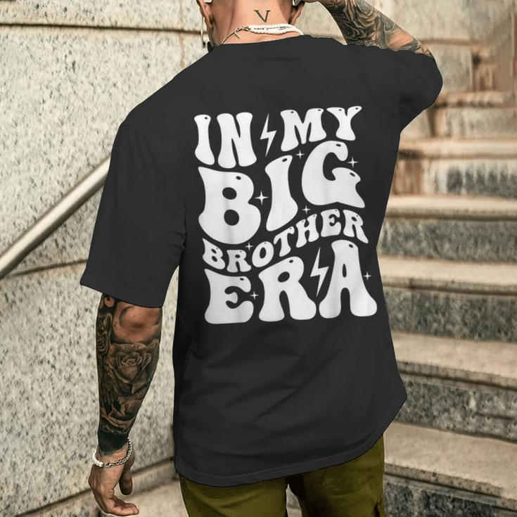 In My Big Brother Era Pregnancy Announcement For Brother Men's T-shirt Back Print Gifts for Him