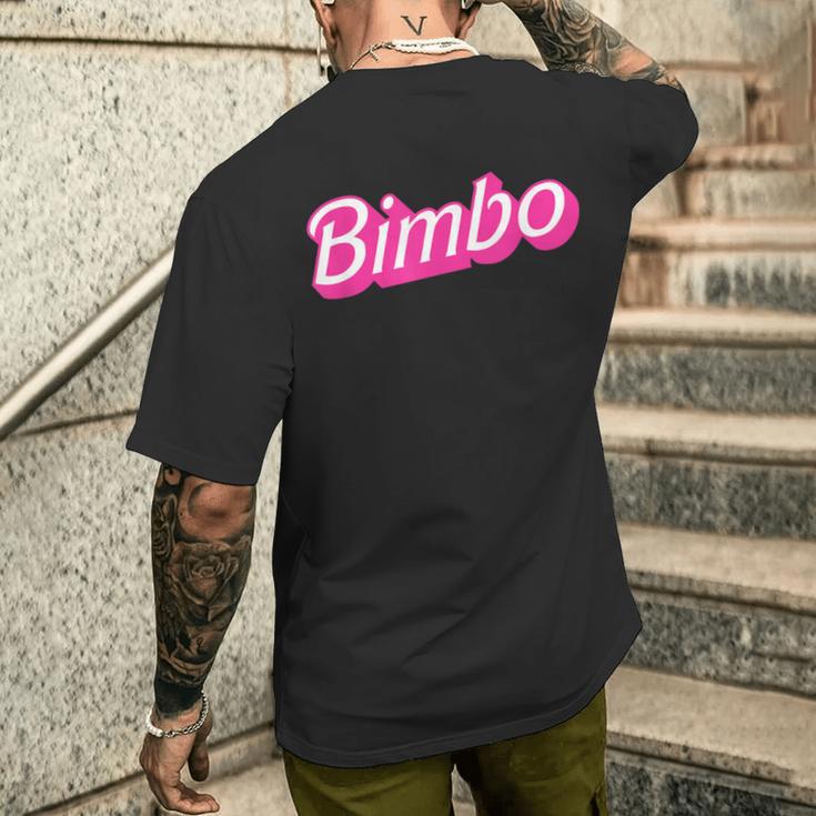 Bimbo T-Shirt mit Rückendruck Geschenke für Ihn