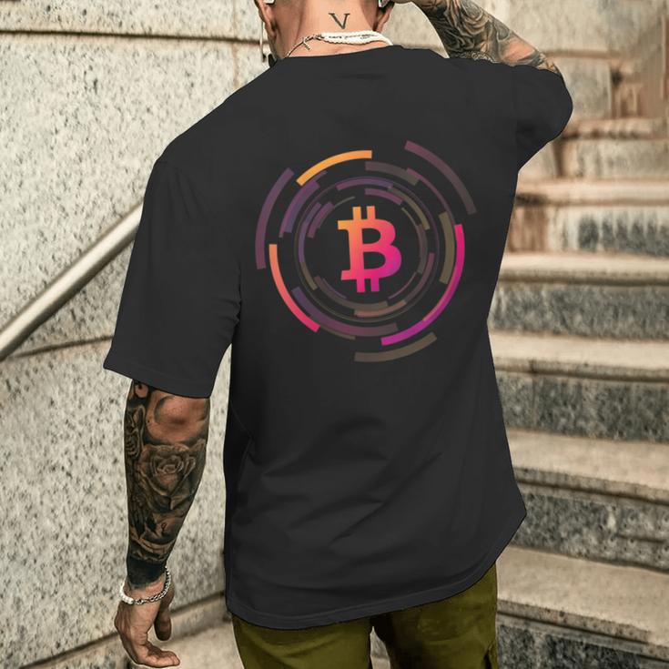 Bitcoin Sv Bsv Logo Image Cryptocurrency Mechanical Men's T-shirt Back Print Funny Gifts