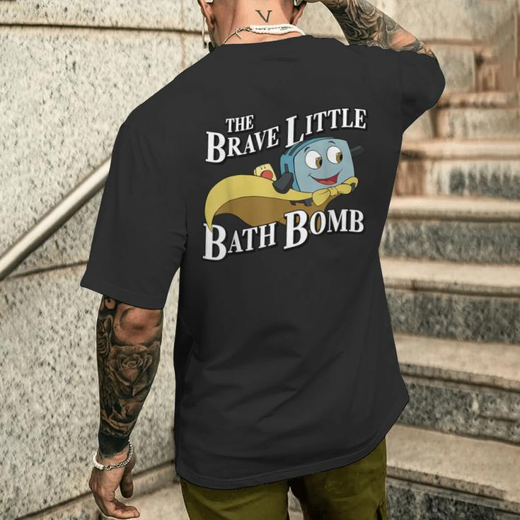 The Brave Little Bath Bomb Men's T-shirt Back Print Gifts for Him