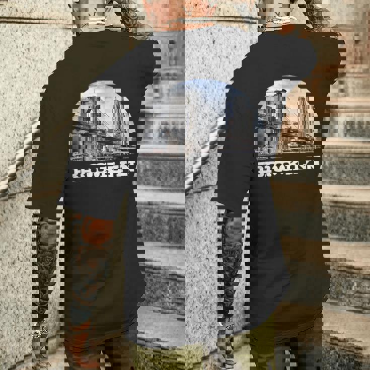 Nyc Estilo Neoyorquino Ropa Hombre Brooklyn Nueva York Puente