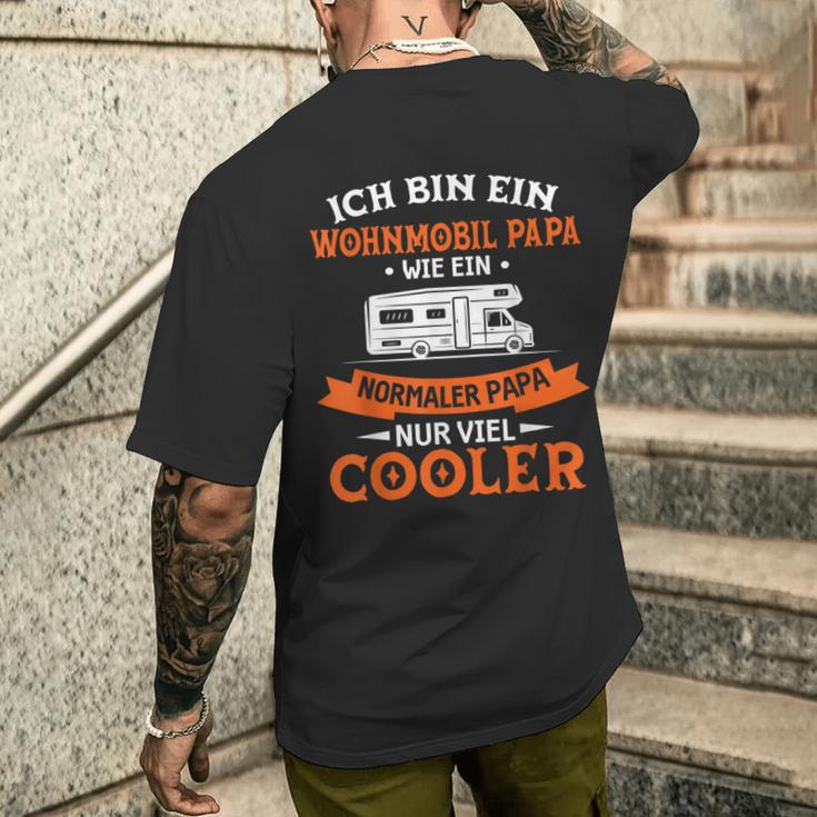 Camperan Dad Caravan Camping Camper T-Shirt mit Rückendruck Geschenke für Ihn