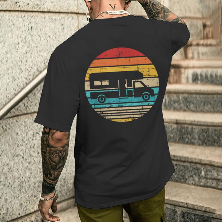 Camping Vintage Camper Van T-Shirt mit Rückendruck Geschenke für Ihn