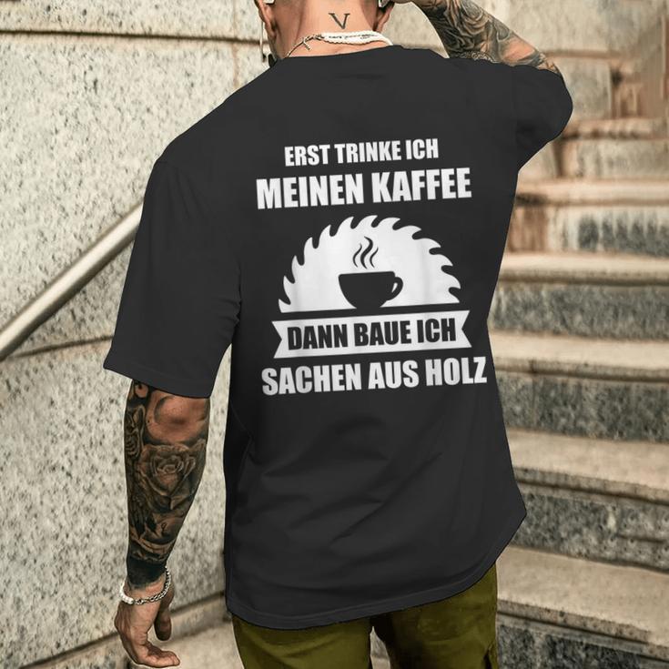 Carpenter's Craftsman Master Slogan T-Shirt mit Rückendruck Geschenke für Ihn