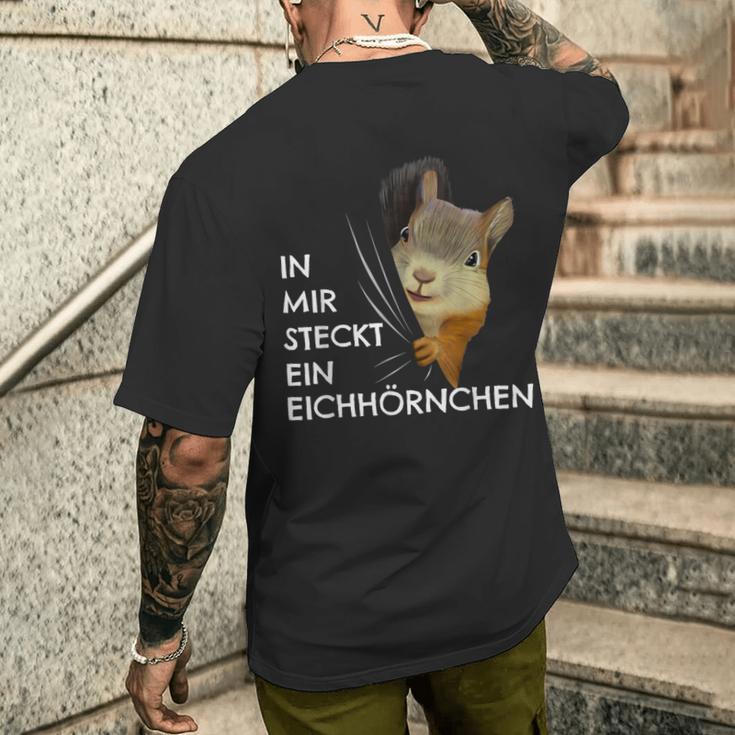 Children's Squirrel Costume In Mir Steckt Ein Squirrel T-Shirt mit Rückendruck Geschenke für Ihn