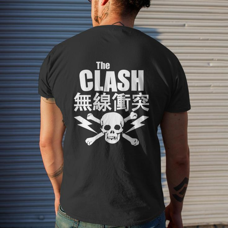 Clash Skull And Bolt Mens Back Print T-shirt Gifts for Him
