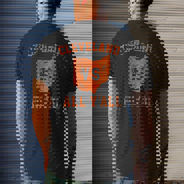 Cleveland Vs All Yall For Y'all Vintage Cle Ohio Men's T-shirt