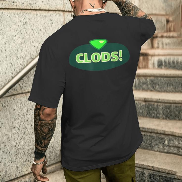 Clods Universe Gem T-Shirt mit Rückendruck Geschenke für Ihn