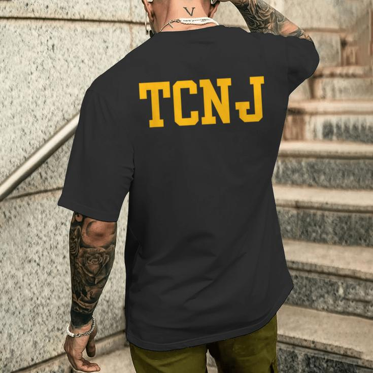 The College Of New Jersey Tcnj Men's T-shirt Back Print Gifts for Him