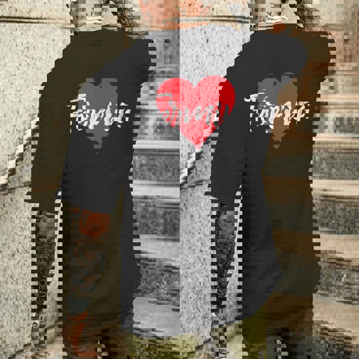 Con El Nombre I Love Fermina I Heart Named Camiseta Hombre Estampado Espalda Regalos para él
