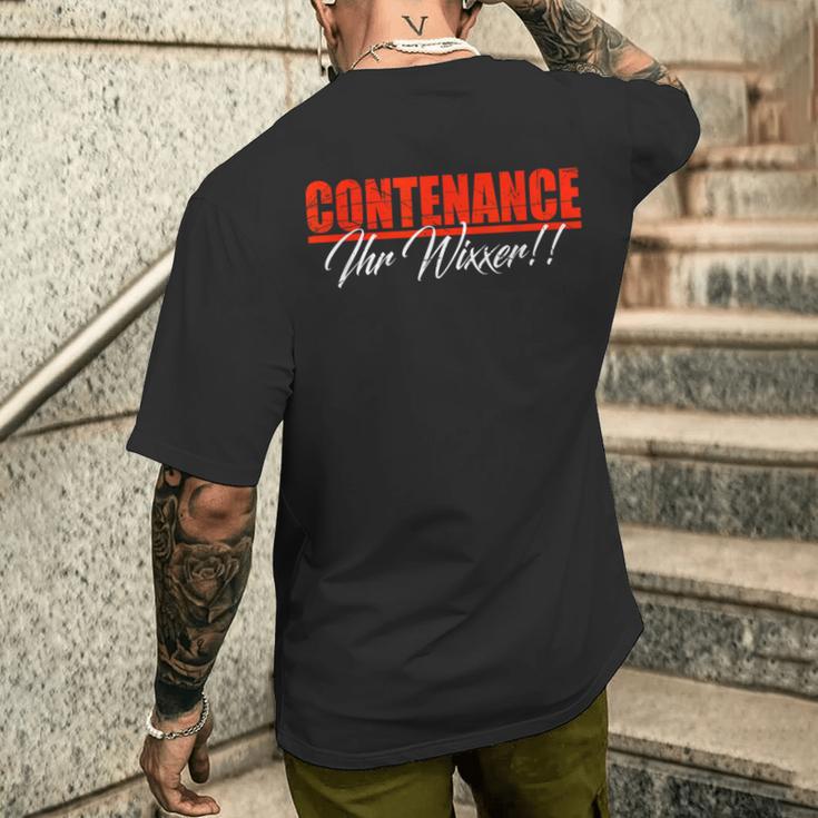 Contenance Ihr Wixxer T-Shirt mit Rückendruck Geschenke für Ihn