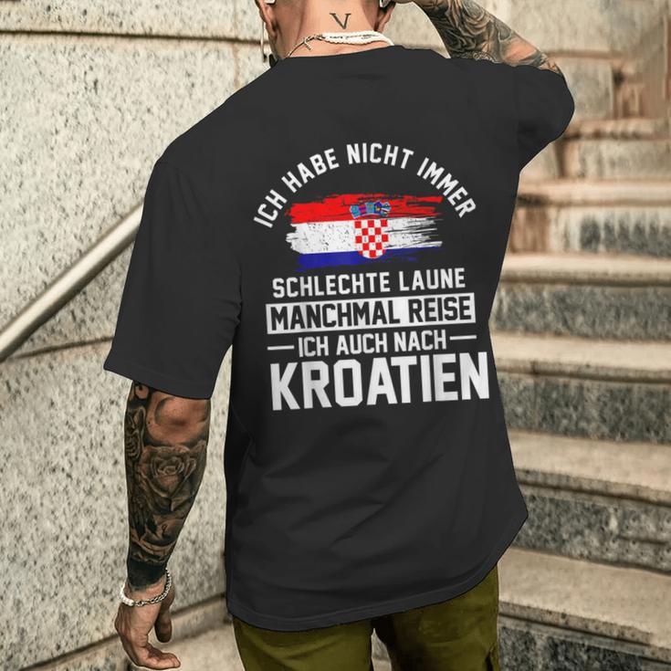 Croatia Hrvatska Cevapcici Croatia T-Shirt mit Rückendruck Geschenke für Ihn