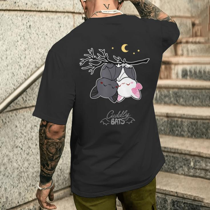 Cute Bats For Sleeping ed By Cuddly Bat Com T-Shirt mit Rückendruck Geschenke für Ihn