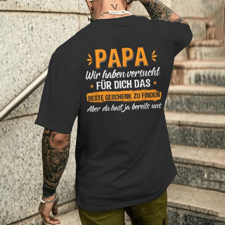 Dad Best T-Shirt mit Rückendruck Geschenke für Ihn