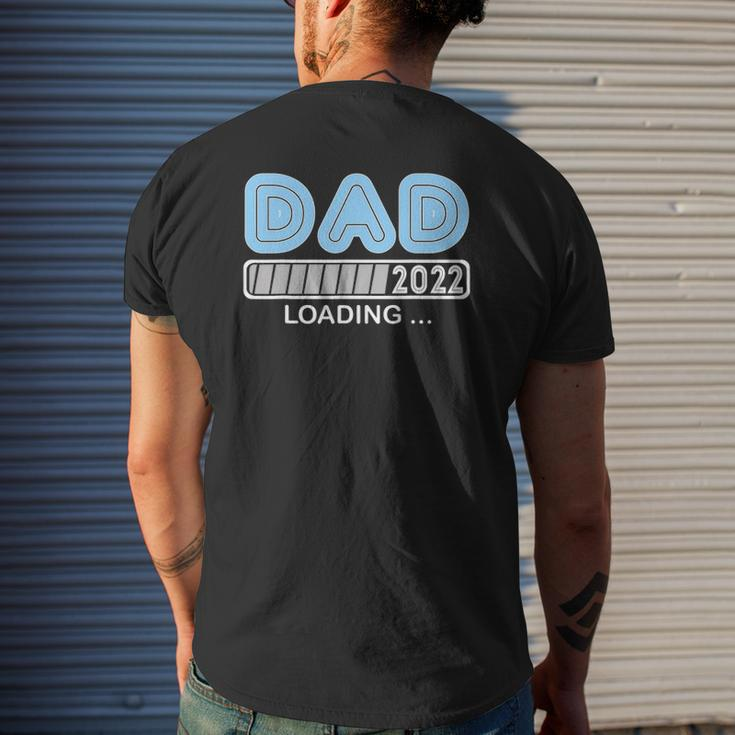 Dad Est 2022 Loading Future New Daddy Baby Father's Day Mens Back Print T-shirt Gifts for Him
