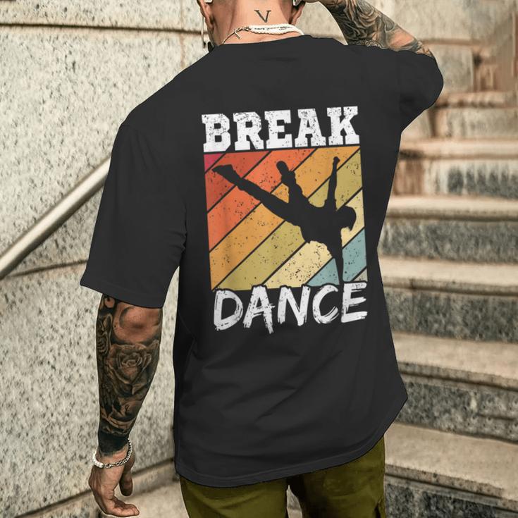 Dance Breakdancer Breakdance Hip Hop Dance T-Shirt mit Rückendruck Geschenke für Ihn