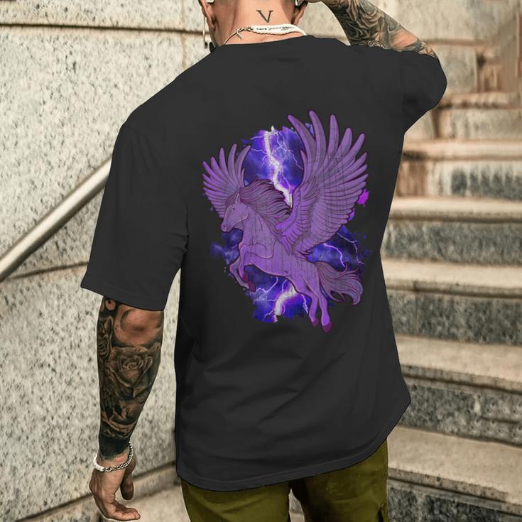 Dark Pegasus S T-Shirt mit Rückendruck Geschenke für Ihn