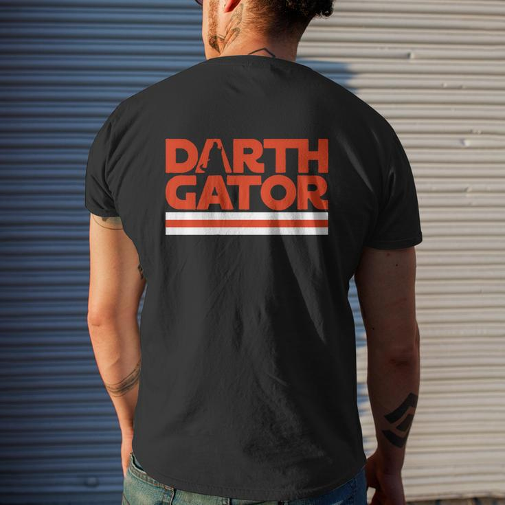 Darth Gator Art Mens Back Print T-shirt Gifts for Him