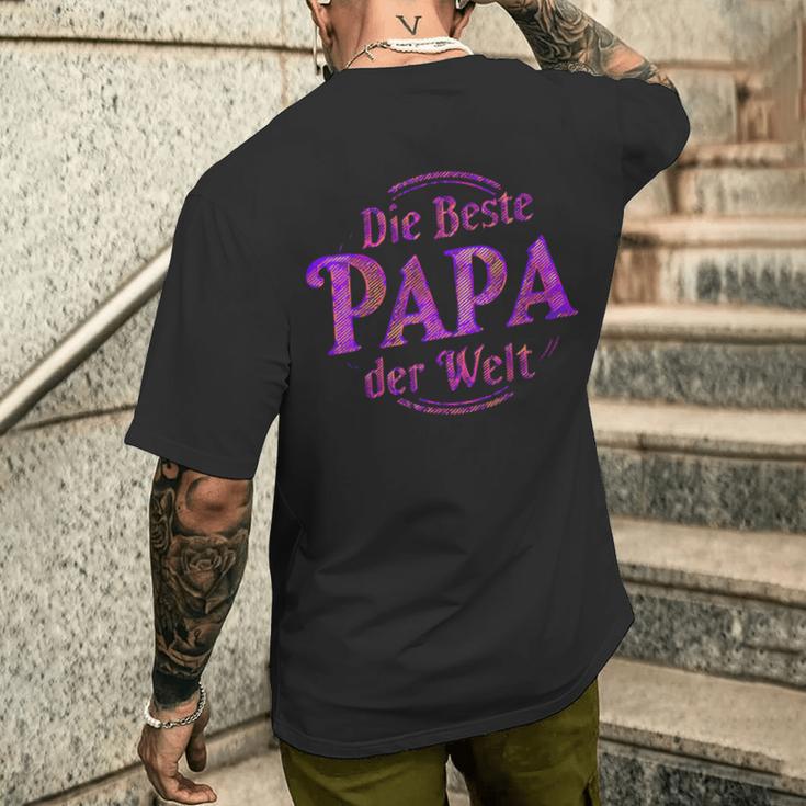 Das Bester Papa Der Welt Dasatertagsges T-Shirt mit Rückendruck Geschenke für Ihn