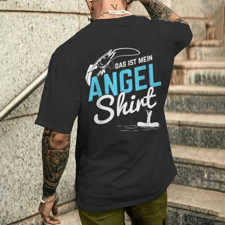 Das Ist Mein Angel Angler Fishing Trip Fish Fishing T-Shirt mit Rückendruck Geschenke für Ihn