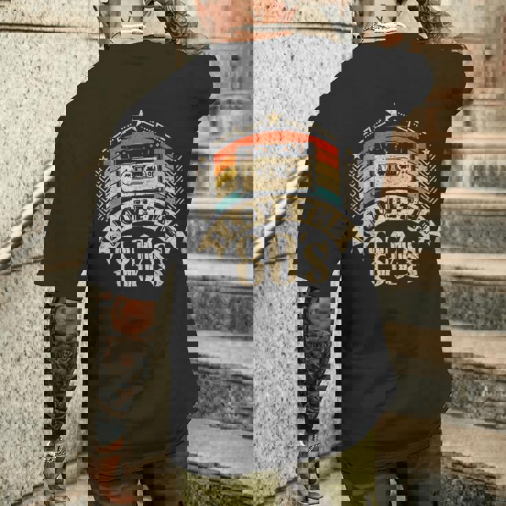 Deguisement Année 80Intage Année 80 Party 80S T-shirt imprimé au dos Cadeaux pour lui